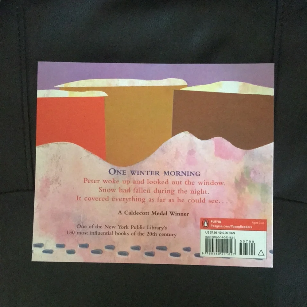 New THE SNOWY DAY Soft Cover Book by Ezra Jack Keats